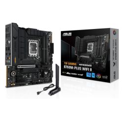 ASUS TUF GAMING B760M-PLUS WIFI II Micro ATX Motherboard - Intel LGA 1700 ASUS TUF GAMING B760M-PLUS WIFI II Micro ATX Motherboard - Intel LGA 1700